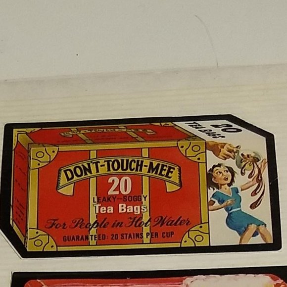 3/$25 Vintage 70s Wacky Pack rude funny large stickers x3 - Picture 2 of 4